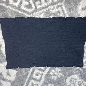 Victoria’s Secret PINK Smocked Black Bandeau